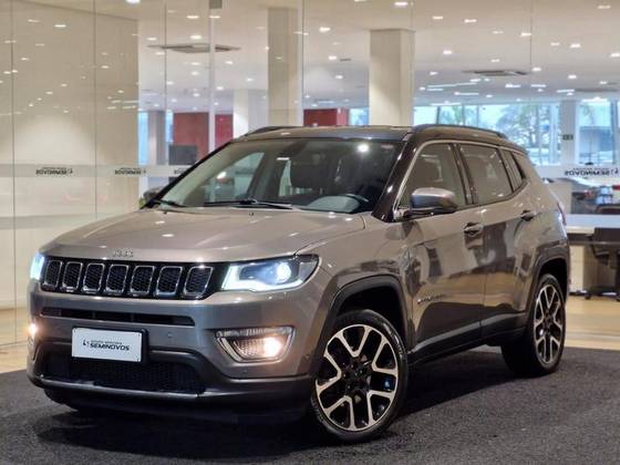 JEEP COMPASS 2.0 16V FLEX LIMITED AUTOMÁTICO JEEP COMPASS 2.0 16V FLEX LIMITED AUTOMÁTICO